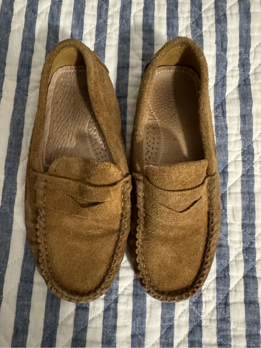 Boys Driving Moccasins with Nubby Bottoms